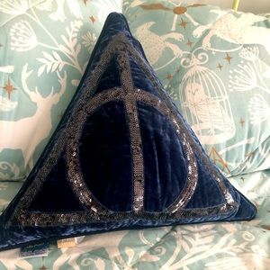 Pottery Barn Teen Deathly Hollows Pillow